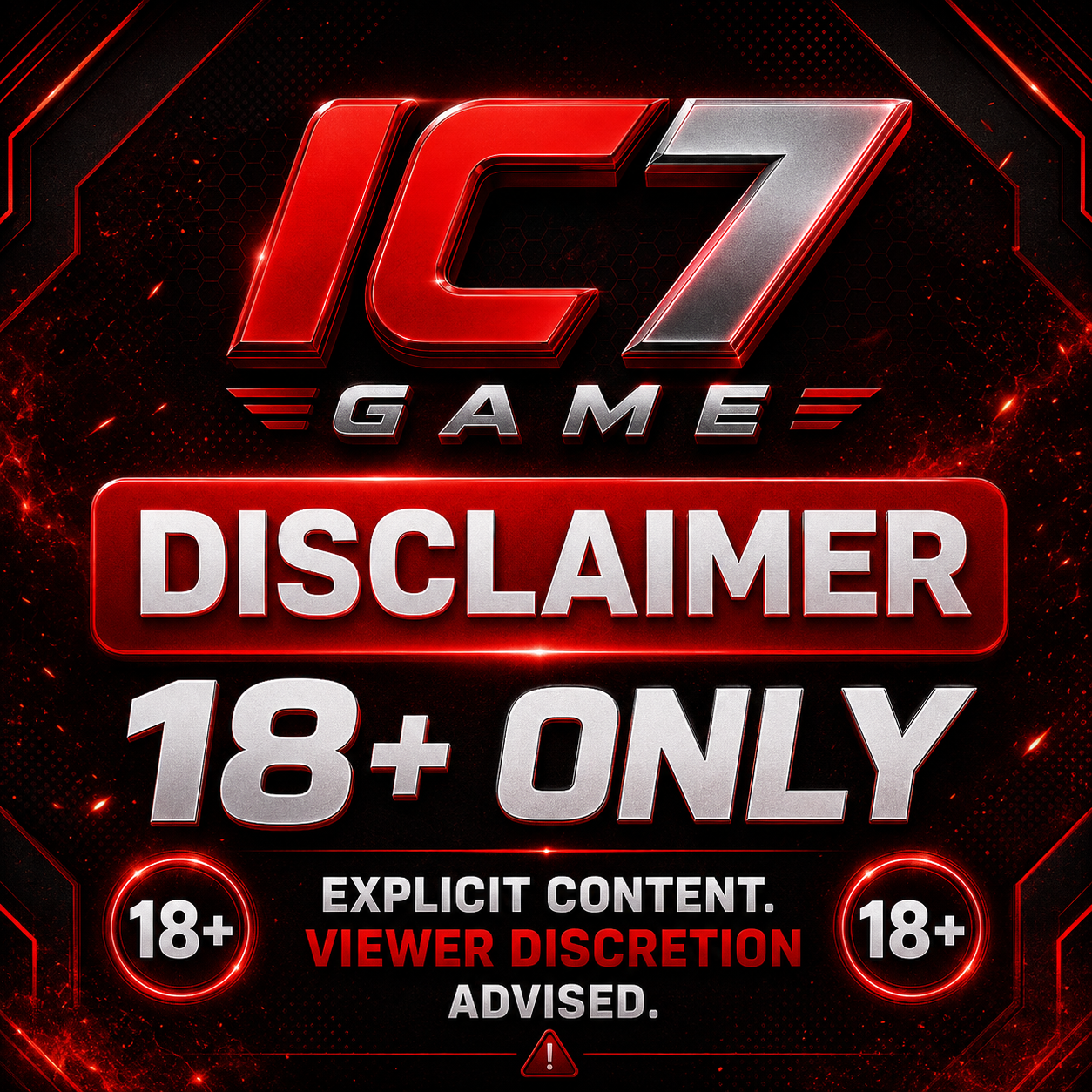 DISCLAIMER IC7 Game